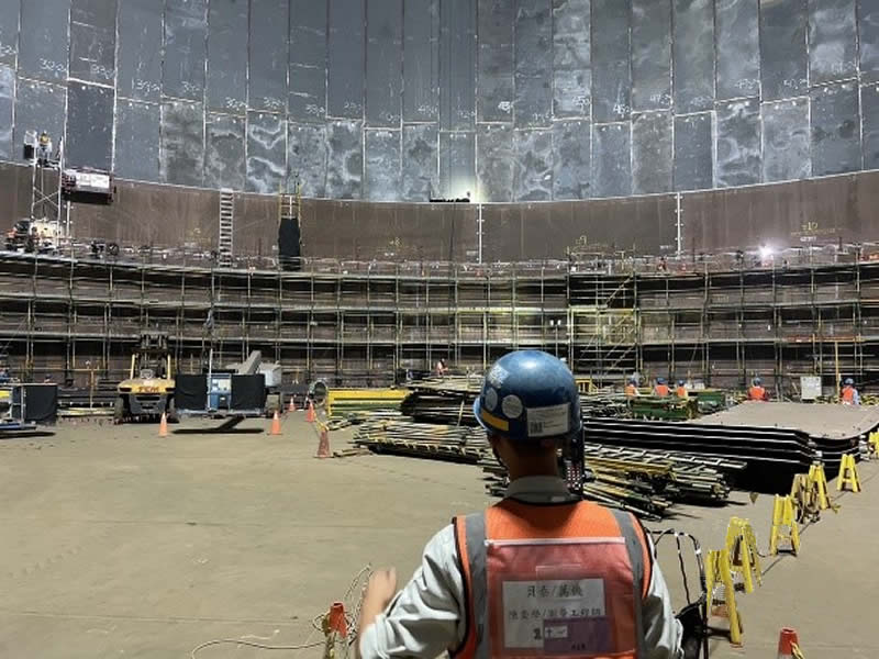 中油台中廠三期計畫天然氣儲槽興建統包工程